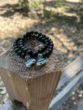 Black Onyx with VW Charms