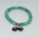 Russian Amazonite VW Charm Bracelets