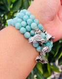 Russian Amazonite VW Charm Bracelets